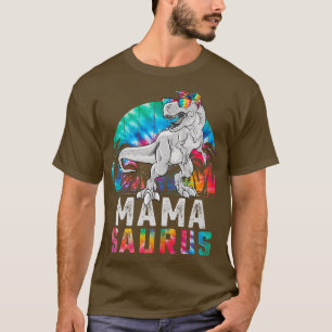 Mamasaurus T Rex Dinosaur Mama Saurus Family Match T-Shirt