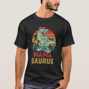 Mamasaurus T Rex Dinosaur Mama Saurus Family Match T-Shirt