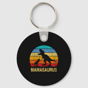 Mamasaurus T Rex Dinosaur Mama Saurus Family T Shi Key Ring