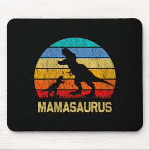 Mamasaurus T Rex Dinosaur Mama Saurus Family T Shi Mouse Mat