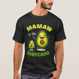 Mamaw Of The Babycado Avocado Family Matching Gift T-Shirt