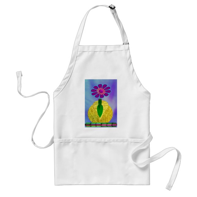 MaMaw's Flower Standard Apron (Front)