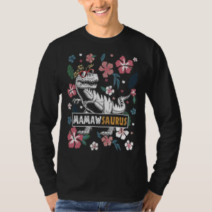 Mamawsaurus Rex Grandma Dinosaur Rex Mamaw Saurus T-Shirt
