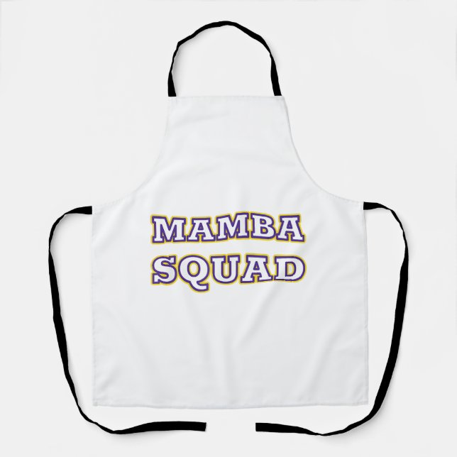 Mamba Squad funny Clothing for Snake Lover Apron (Front)