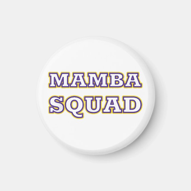 Mamba Squad funny Clothing for Snake Lover Magnet (Front)