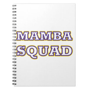 Mamba Squad funny Clothing for Snake Lover Notebook