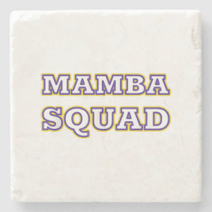 Mamba Squad funny Clothing for Snake Lover Stone Coaster