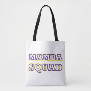 Mamba Squad funny Clothing for Snake Lover Tote Bag