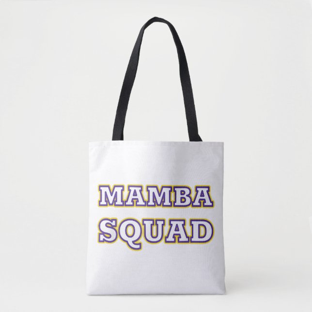 Mamba Squad funny Clothing for Snake Lover Tote Bag (Front)