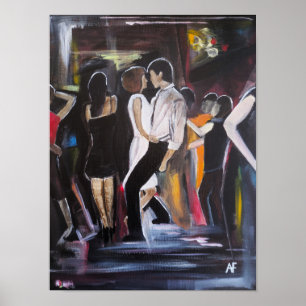 Mambo Night Painting by Alfred Fox Poster
