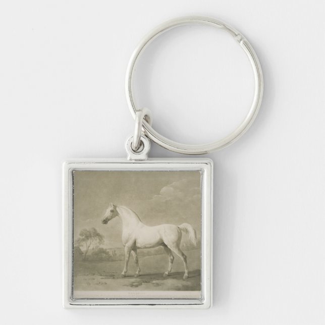 Mambrino, after George Stubbs, 1788 (mezzotint) Key Ring (Front)