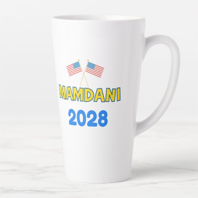 MAMDANI 2028 LATTE MUG (Right)