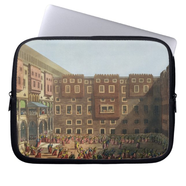 Mamelukes Exercising in the Square of Mourad Bey's Laptop Sleeve (Front)