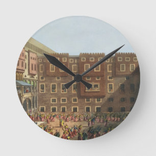 Mamelukes Exercising in the Square of Mourad Bey's Round Clock