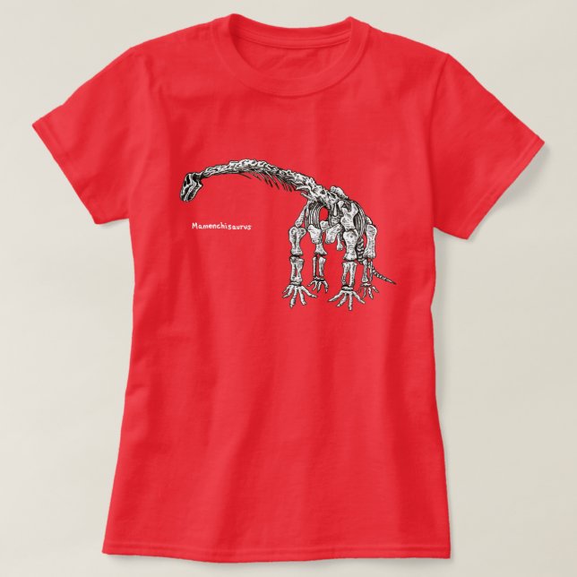 Mamenchisaurus T-Shirt (Design Front)