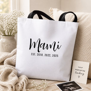 Mami Established New Mum Gift Tote Bag