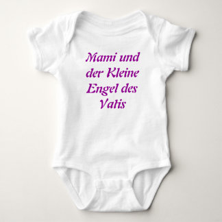 Mami und der Kleine Engel des Vatis, German onsie Baby Bodysuit