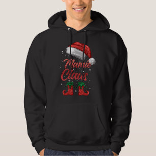 Mamie Claus Matching Family Merry Christmas Santa Hoodie