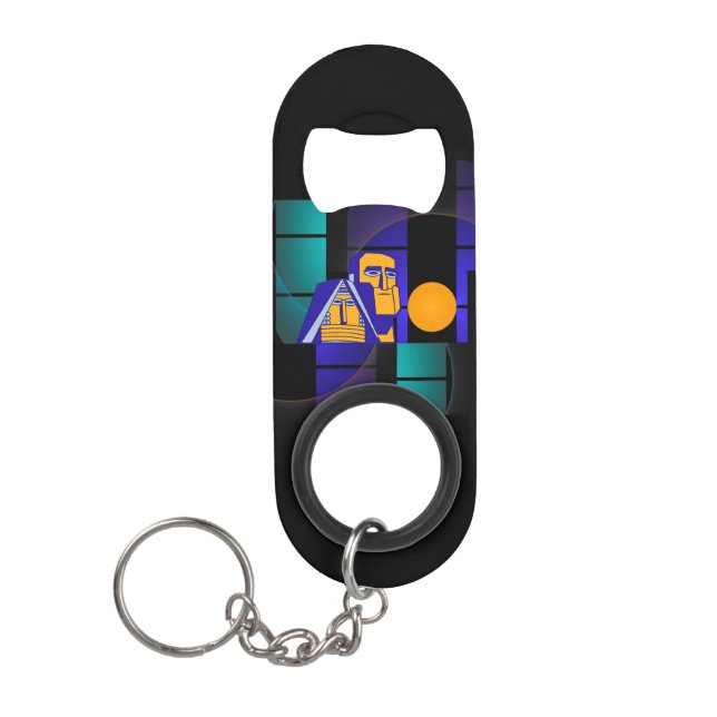 Mamig Babig Mini Bottle Opener With Keychain (Front)