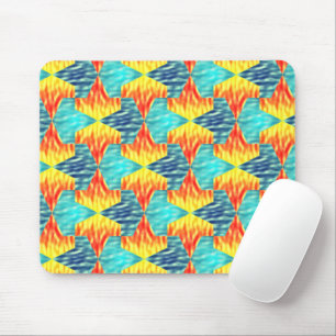 Mamluks Djinns Fire and Water Pattern Mouse Mat