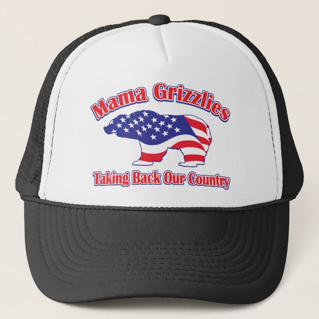 Mamma-Grizzlies Trucker Hat (Front)