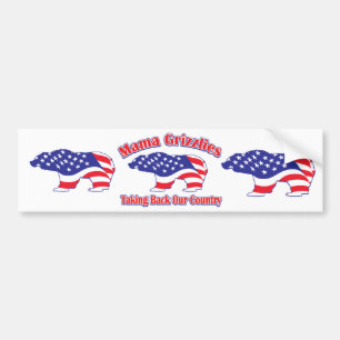 Mamma-Grizzly Bumper Sticker