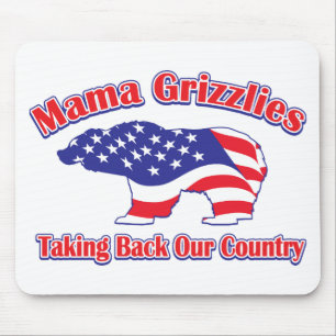 Mamma-Grizzly Mouse Mat