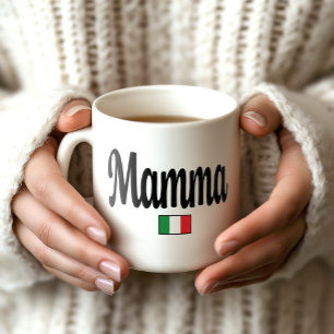 Mamma Italian Flag Mug - Mum