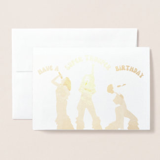 Mamma Mia Birthday Card! Foil Card