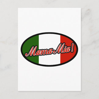 Mamma Mia! Postcard