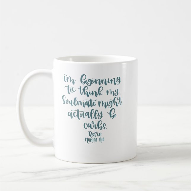 Mamma Mia Quote Coffee Mug (Left)