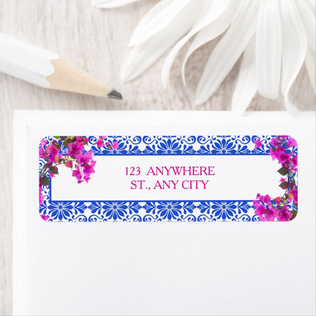 Mamma Mia Return Address Label (Insitu)