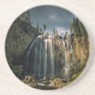 Mammatocumulus clouds at sunset coaster