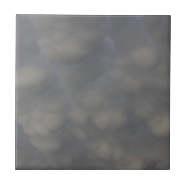 Mammatus Cloud Ceramic Tile (Front)
