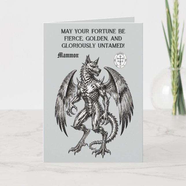 Mammon Infernal Fortune Unleashed Card (Front)
