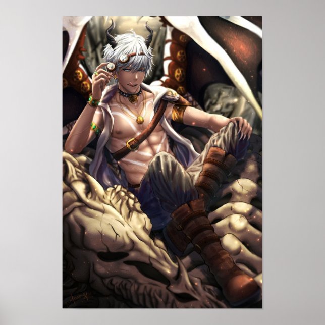 Mammon obey me  poster (Front)