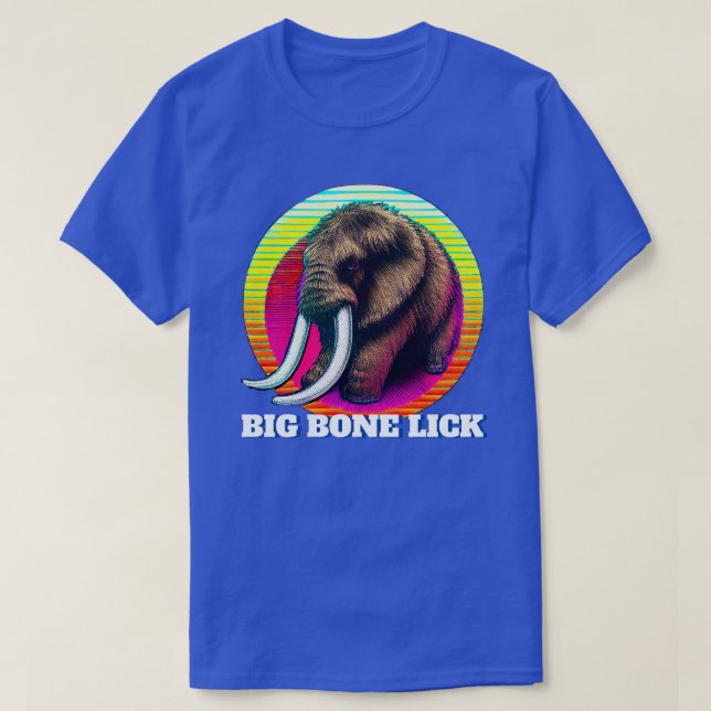 Mammoth and Big Bone Lick Kentucky T-Shirt (Design Front)