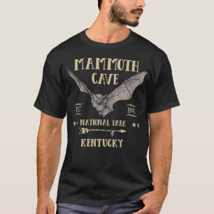 MAMMOTH CAVE NATIONAL PARK Bat Kentucky tourist so T-Shirt