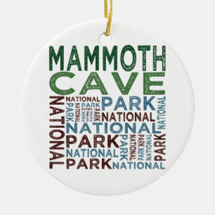 Mammoth Cave National Park Ceramic Tree Decoration