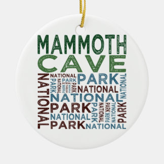 Mammoth Cave National Park Ceramic Tree Decoration