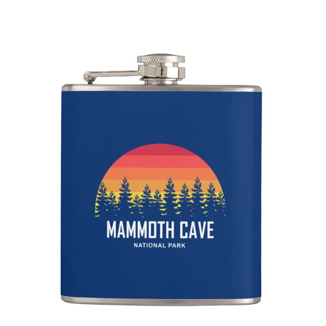 Mammoth Cave National Park Hip Flask (Front)