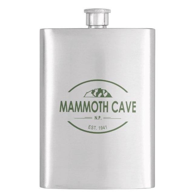 Mammoth Cave National Park Hip Flask (Front)