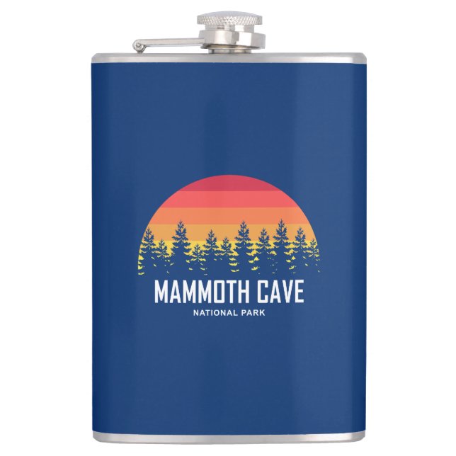 Mammoth Cave National Park Hip Flask (Front)