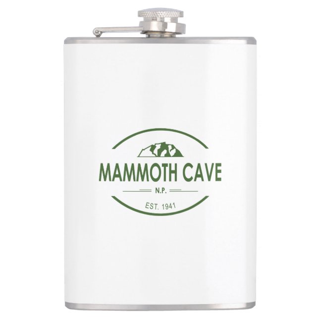 Mammoth Cave National Park Hip Flask (Front)