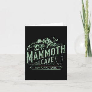 Mammoth Cave National Park Kentucky Nature Hiking  Card