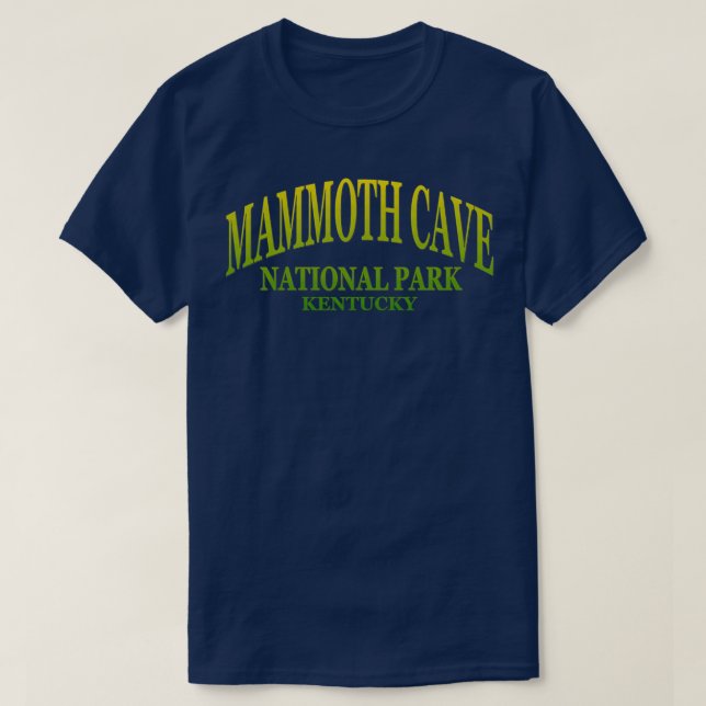 Mammoth Cave National Park Kentucky T-Shirt (Design Front)