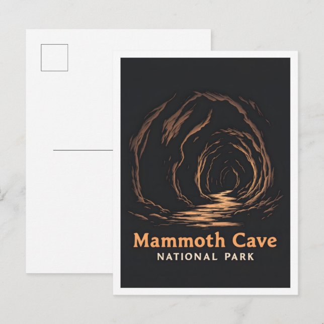 Mammoth Cave National Park Kentucky Travel Postcard (Front/Back)