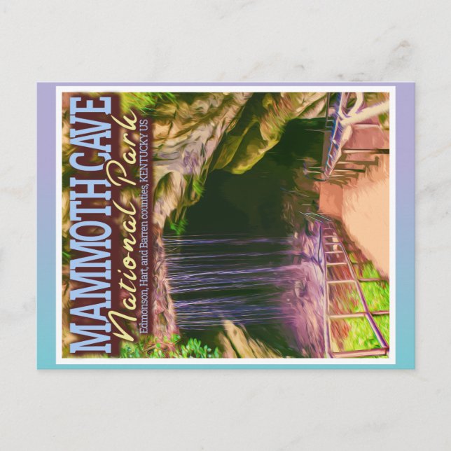 MAMMOTH CAVE NATIONAL PARK - KENTUCKY US POSTCARD (Front)