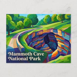 Mammoth Cave National Park, Kentucky, USA Postcard