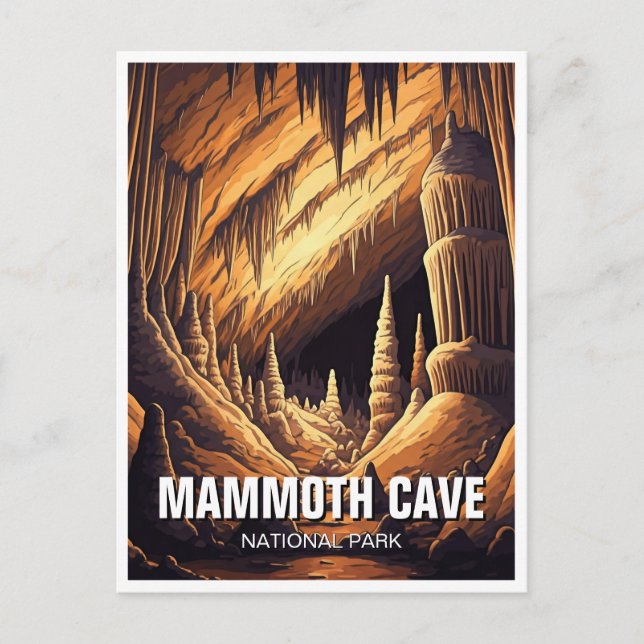 Mammoth Cave National Park Landscape Postcard (Front)